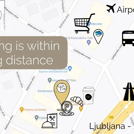 Trzin-mlake W Free Parking Apartamento Trzin